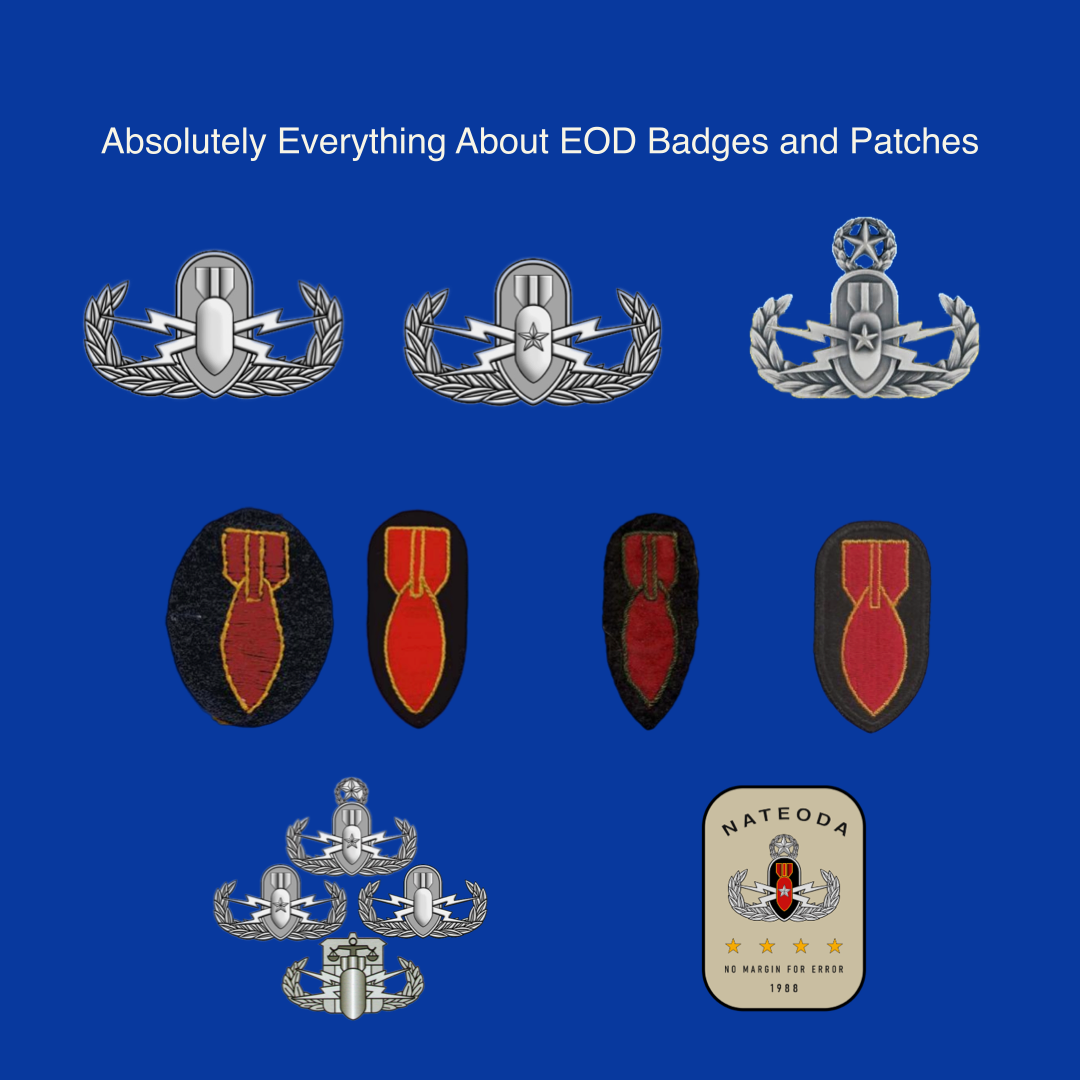 Absolutely Everything About EOD Badges and Patches