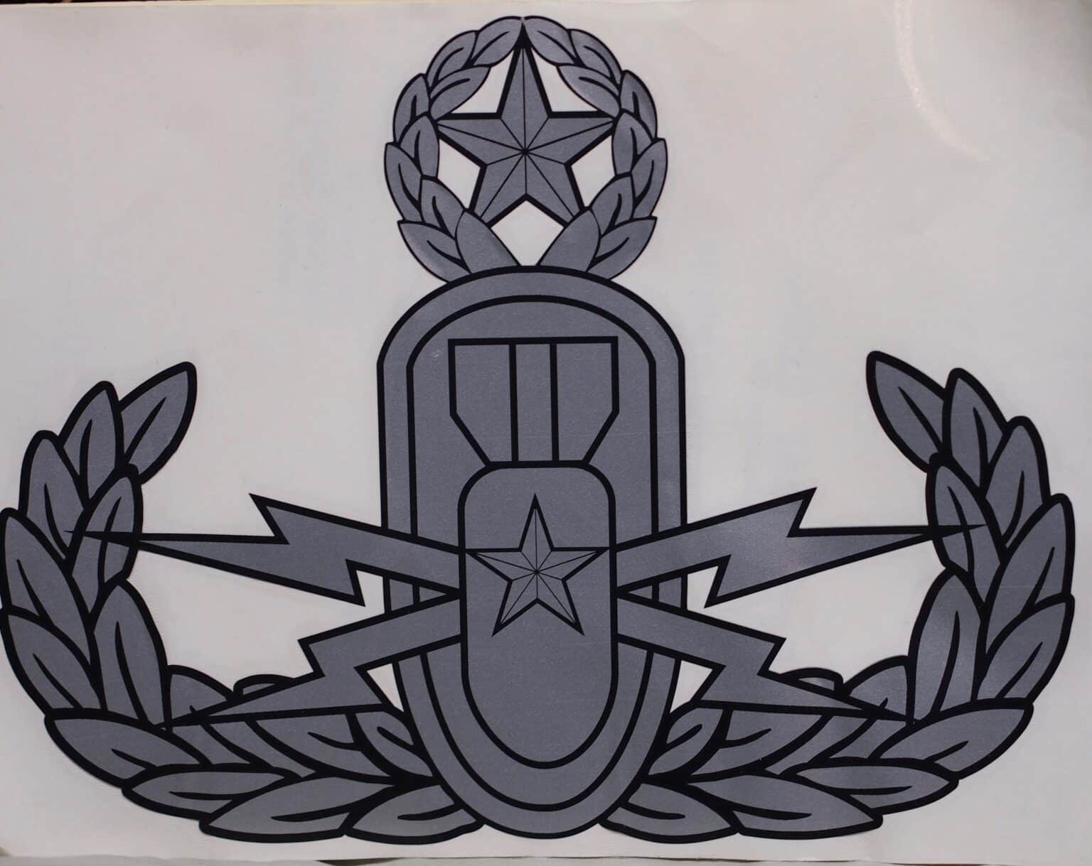 Large EOD Crab Sticker – National Explosive Ordnance Disposal Association