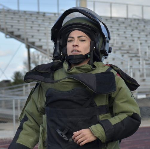 Army Captain Sets World Record for Mile Run in Bomb Suit