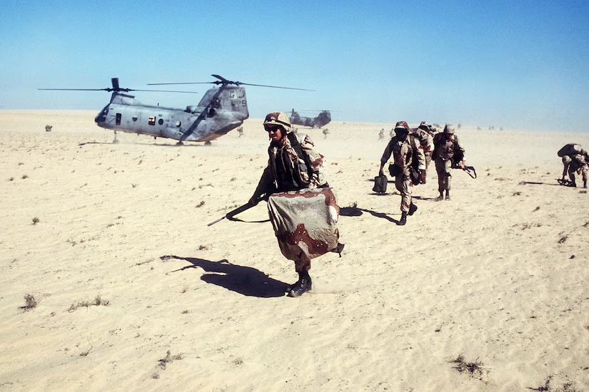 Test your knowledge about Operation Desert Storm~
