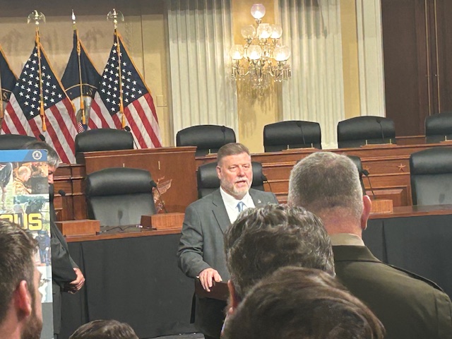Colonel Moores Represents the NATEODA at the EOD Caucus Annual “EOD Day on the Hill 2024” Event!