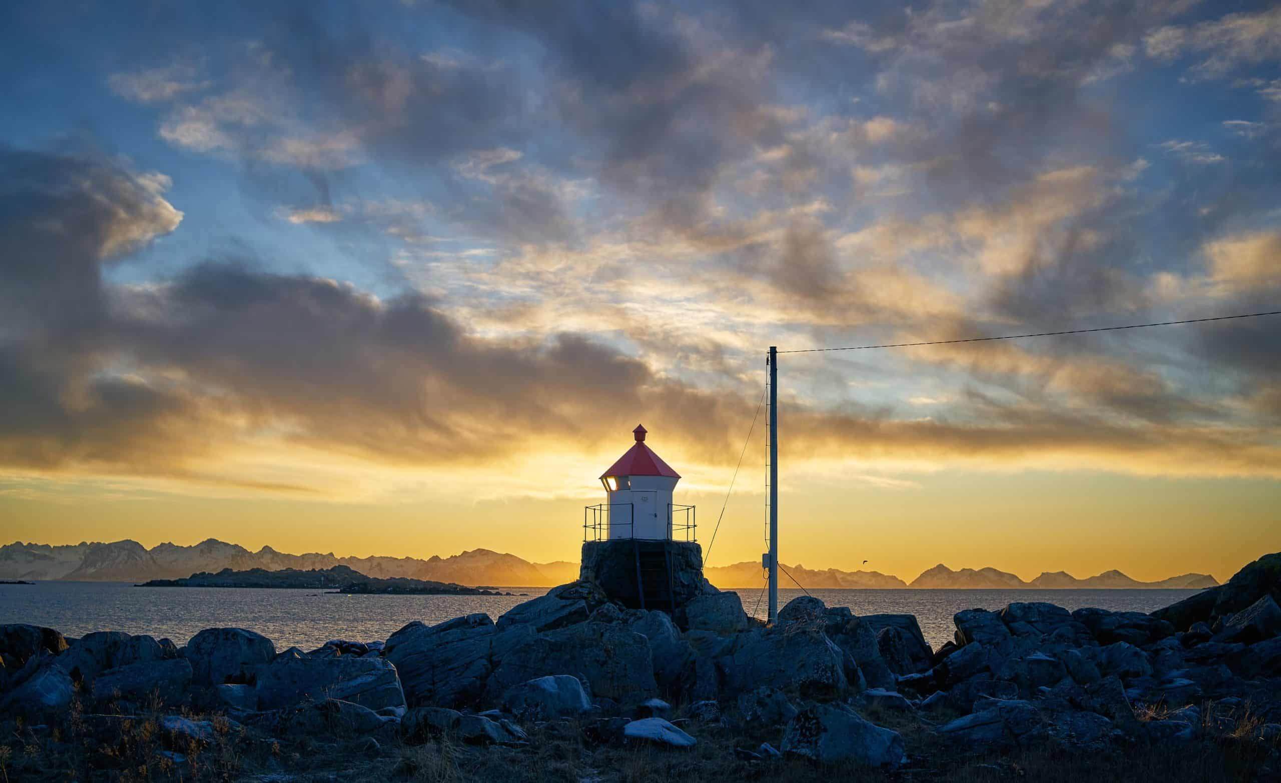 The Lighthouse Keeper and the Fishermen